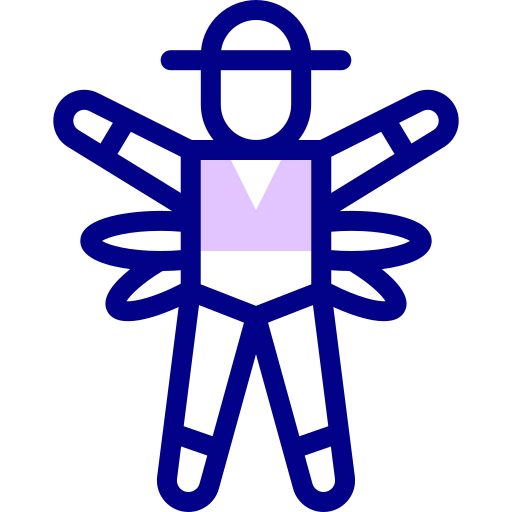 サンバ Detailed Mixed Lineal color icon