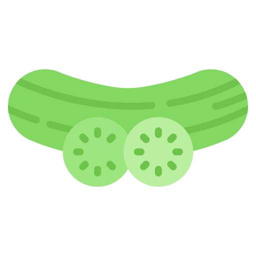 Cucumber Good Ware Flat icon