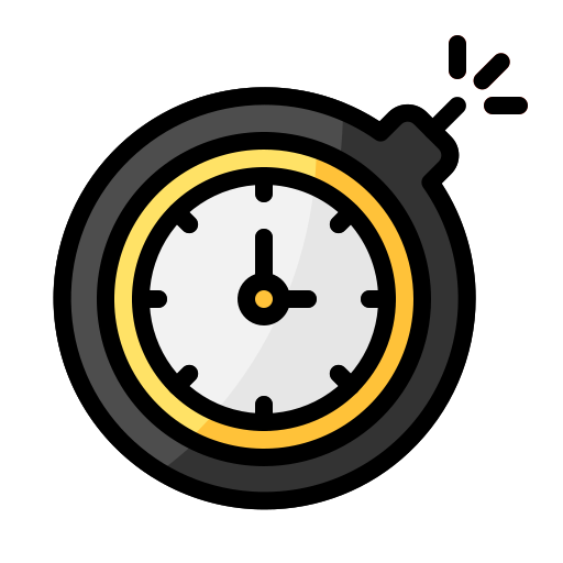 Time bomb Generic Outline Color icon
