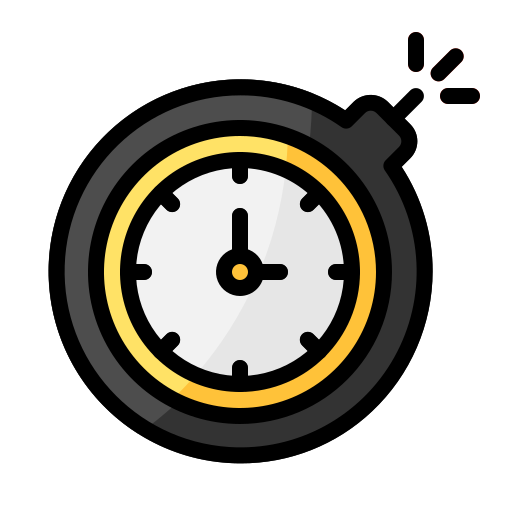 zeitbombe Generic Outline Color icon