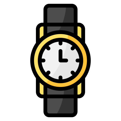 orologio da polso Generic Outline Color icona