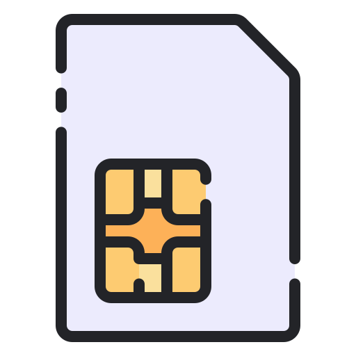 Sim card Good Ware Lineal Color icon