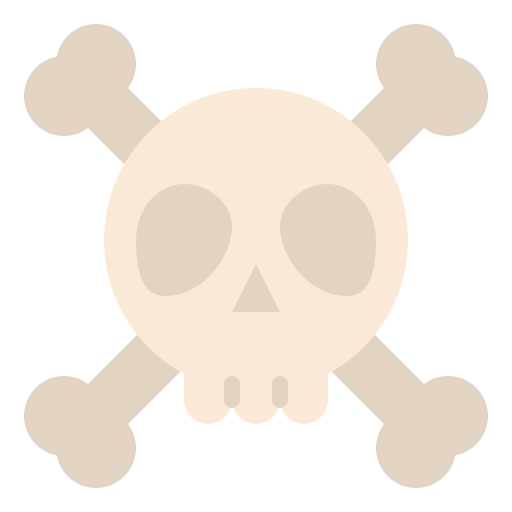 muerto Iconixar Flat icono