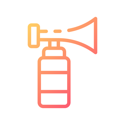 Air horn Good Ware Gradient icon