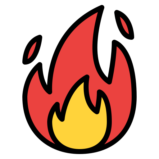 fuoco Iconixar Lineal Color icona