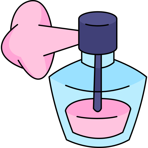 Perfume Generic Thin Outline Color icon