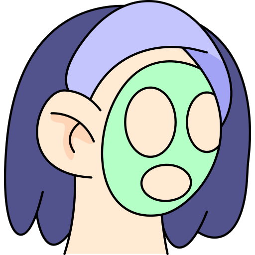Mask Generic Thin Outline Color icon