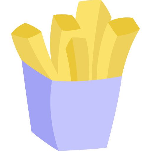pommes frittes Generic Flat icon