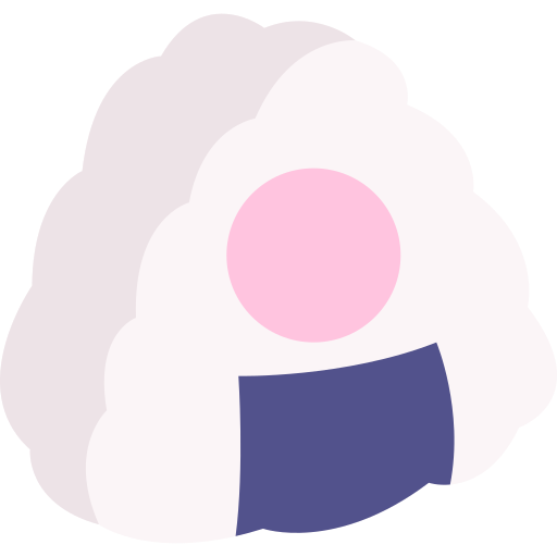 onigiri Generic Flat icoon