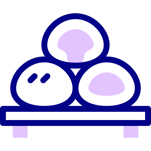 떡 Detailed Mixed Lineal color icon