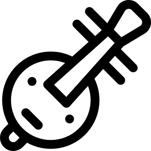 楽琴 Basic Rounded Lineal icon
