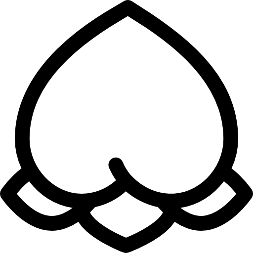 prugna Basic Rounded Lineal icona