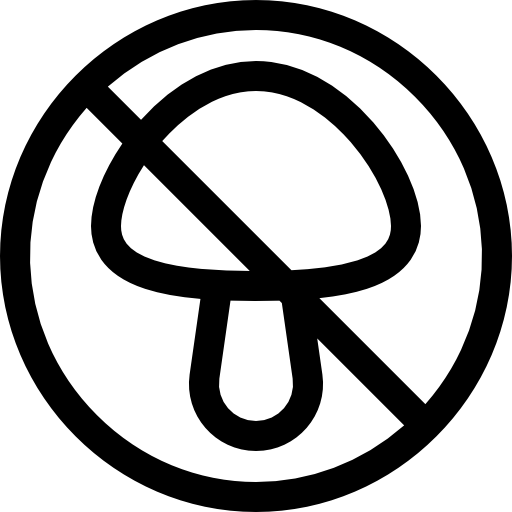 paddestoel Basic Rounded Lineal icoon