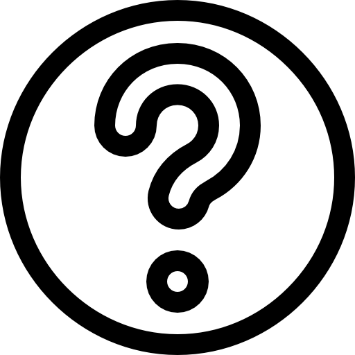 pytanie Basic Rounded Lineal ikona