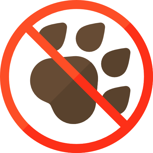 no animali Basic Rounded Flat icona