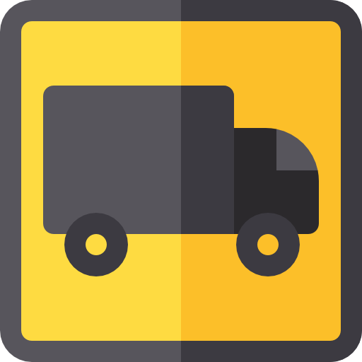 lastwagen Basic Rounded Flat icon