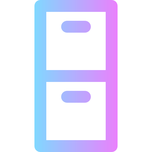 Cabinet Super Basic Rounded Gradient icon