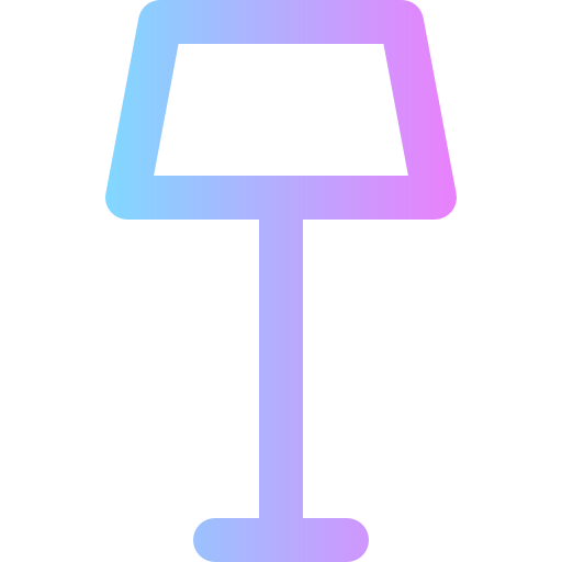 Lamp Super Basic Rounded Gradient icon