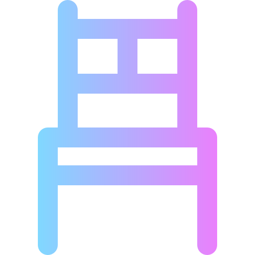 silla Super Basic Rounded Gradient icono