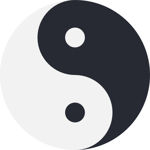 yin yang Special Flat icono