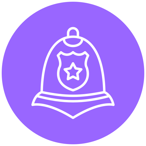 Police helmet Generic Flat icon