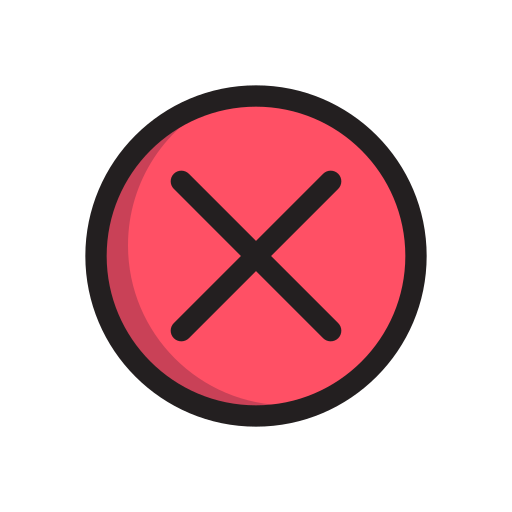 Delete Generic Rounded Shapes icon