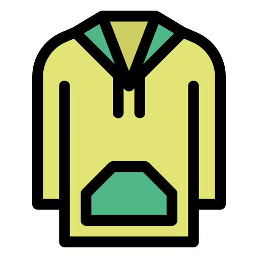 パーカー Generic Outline Color icon