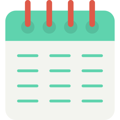 calendario Generic Flat icona