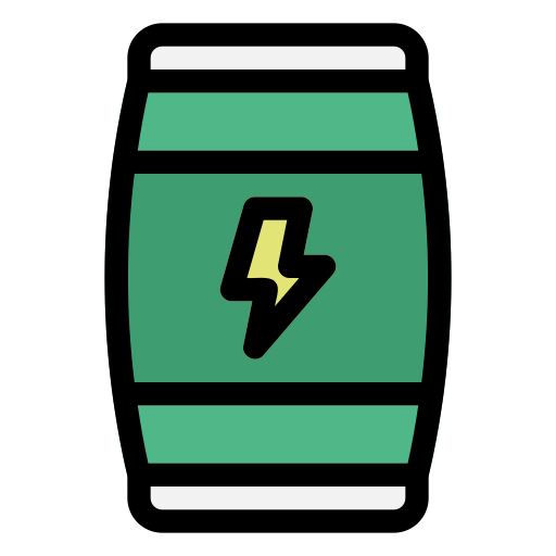 에너지 드링크 Generic Outline Color icon