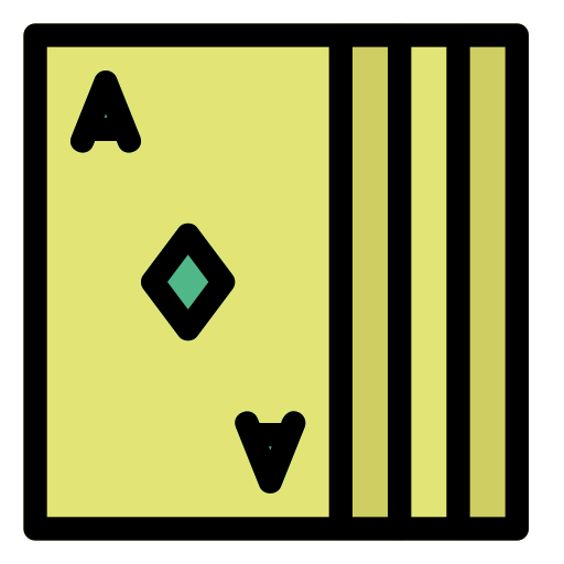 poker Generic Outline Color ikona