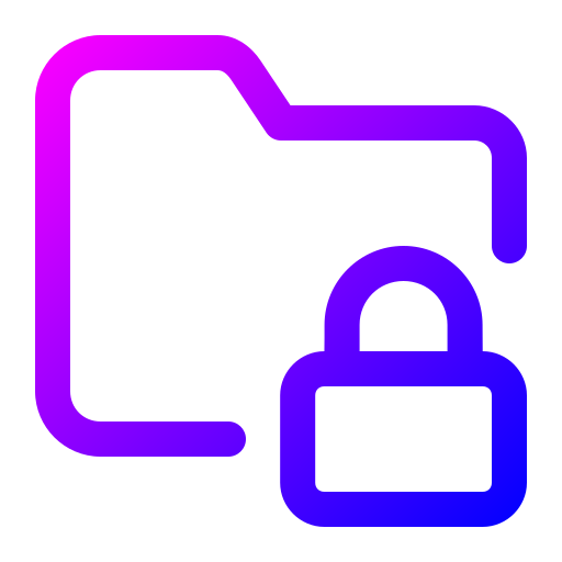 Lock Generic Gradient icon