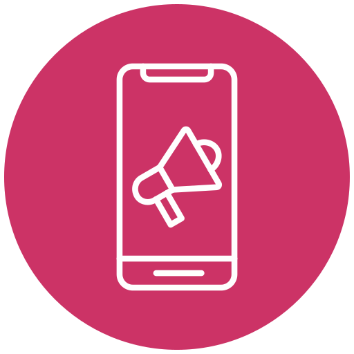 mobiles marketing Generic Flat icon