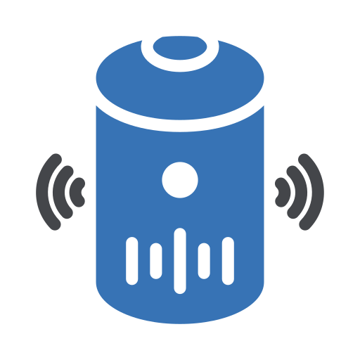 Voice assistant Generic Blue icon