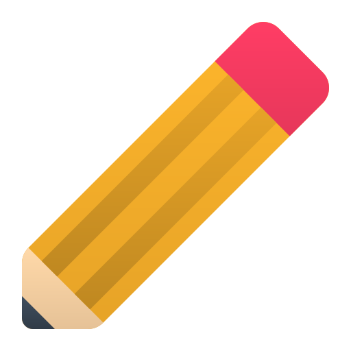 crayon Generic Flat Gradient Icône