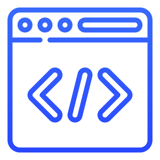 programowanie Generic Gradient ikona