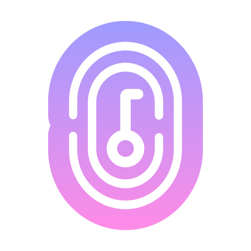 fingerabdruck Generic Flat Gradient icon