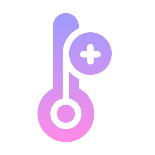 temperatura Generic Flat Gradient ikona