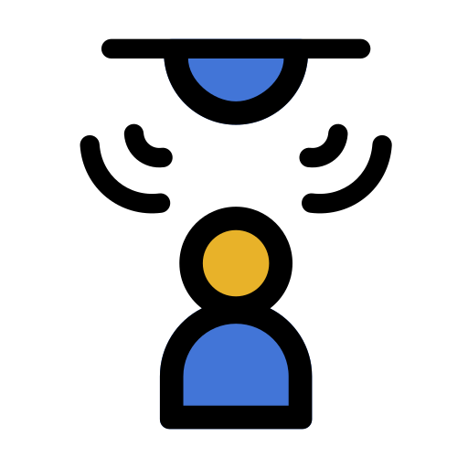 モーションセンサー Generic Outline Color icon