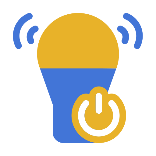 intelligente glühbirne Generic Flat icon