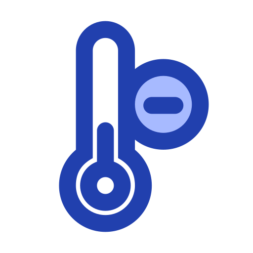temperatuur Generic Blue icoon