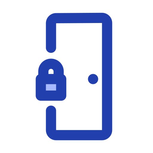 porta intelligente Generic Blue icona