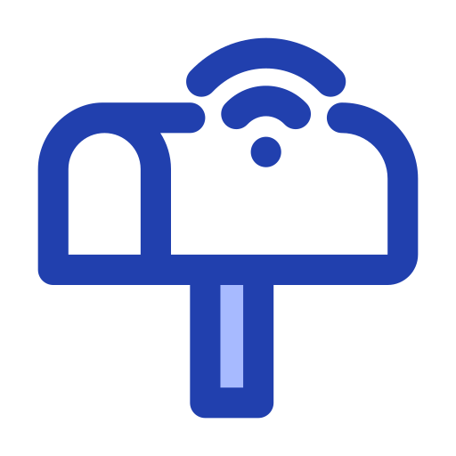 casilla de correo Generic Blue icono