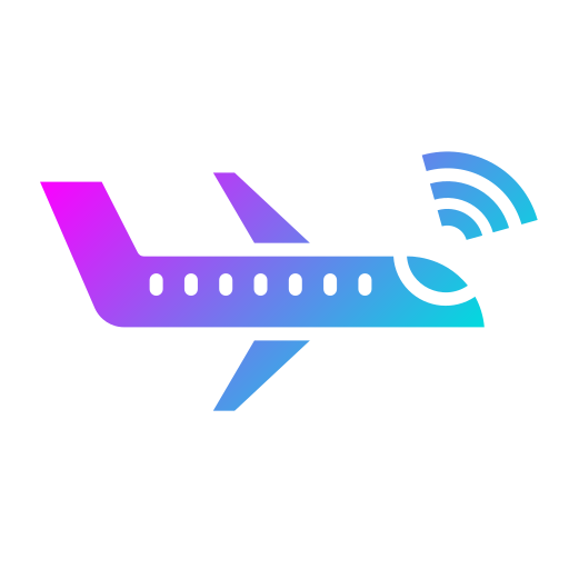 avión Generic Flat Gradient icono