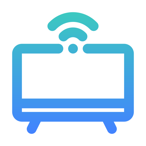 smart tv Generic Gradient ikona