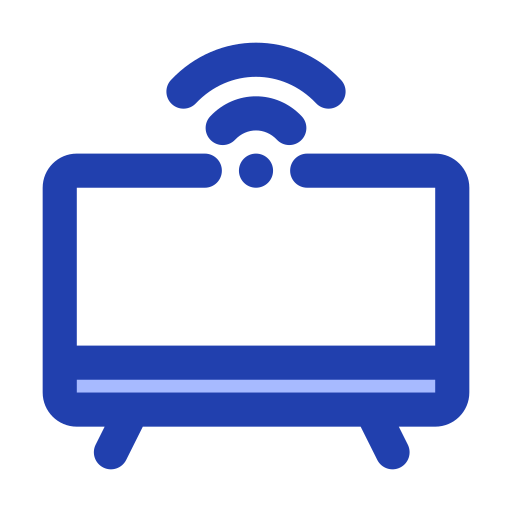 smart tv Generic Blue icona