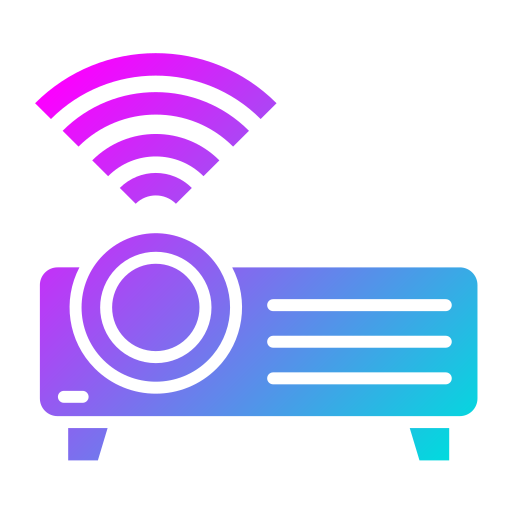 Projector device Generic Flat Gradient icon