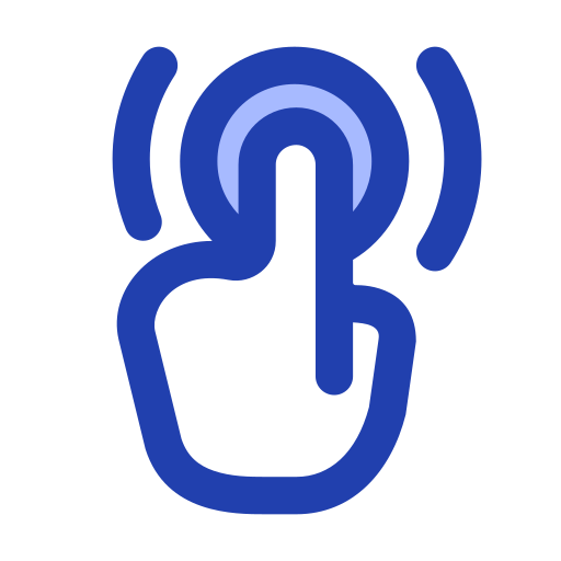 Сенсорное управление Generic Blue иконка