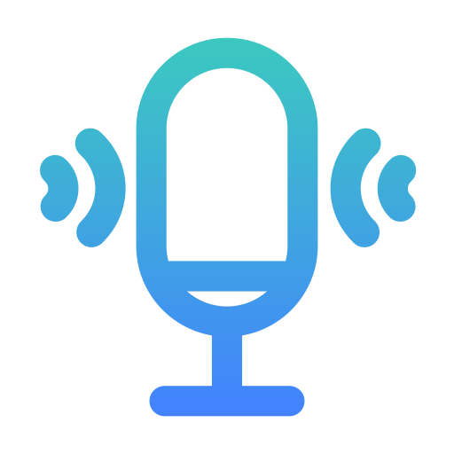 Voice command Generic Gradient icon