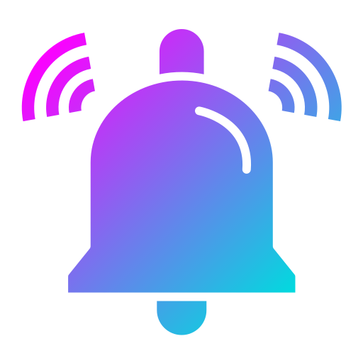 알림 벨 Generic Flat Gradient icon