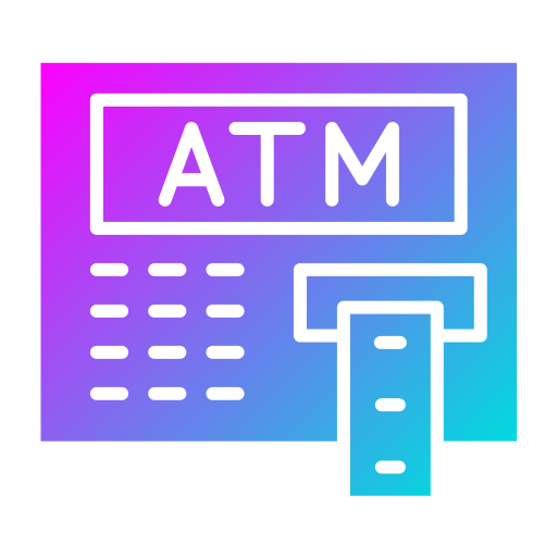 atm 기계 Generic Flat Gradient icon